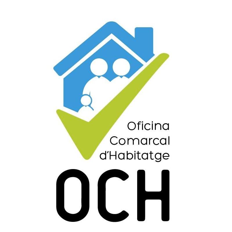 cartel oficina comercial d'habitatge