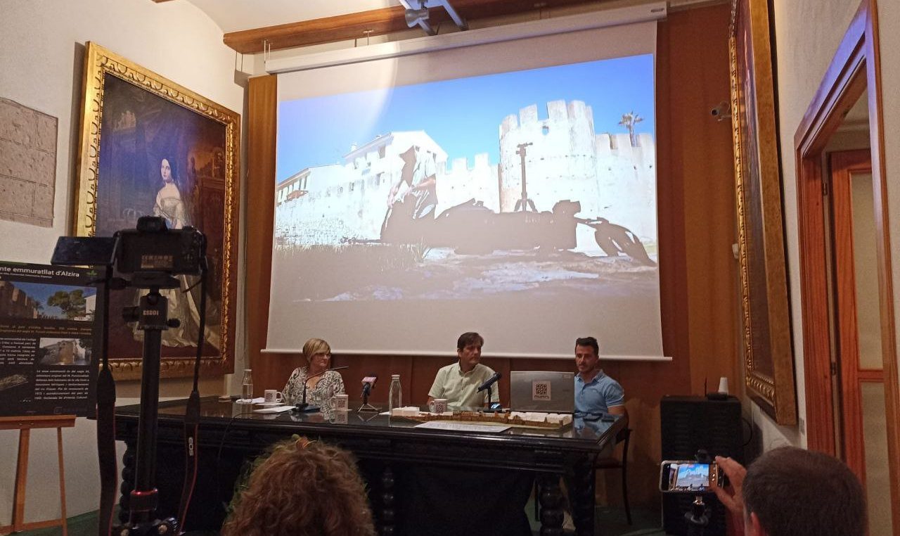 Alzira digitaliza en 3D su muralla con fotogrametría, gracias a la colaboración entre el Ajuntament d’Alzira y la Mancomunitat de la Ribera Alta