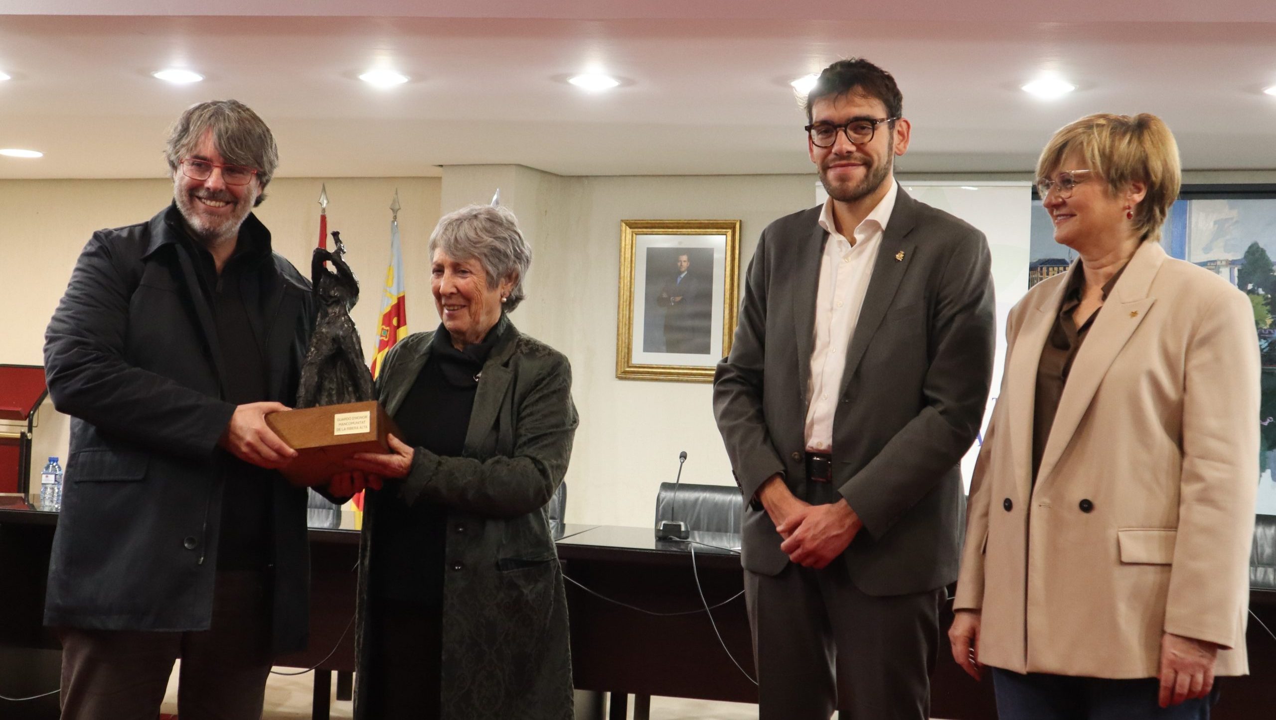 La Mancomunitat de la Ribera Alta otorga su Galardón de honor al psiquiatra Ramón García López, a título póstumo