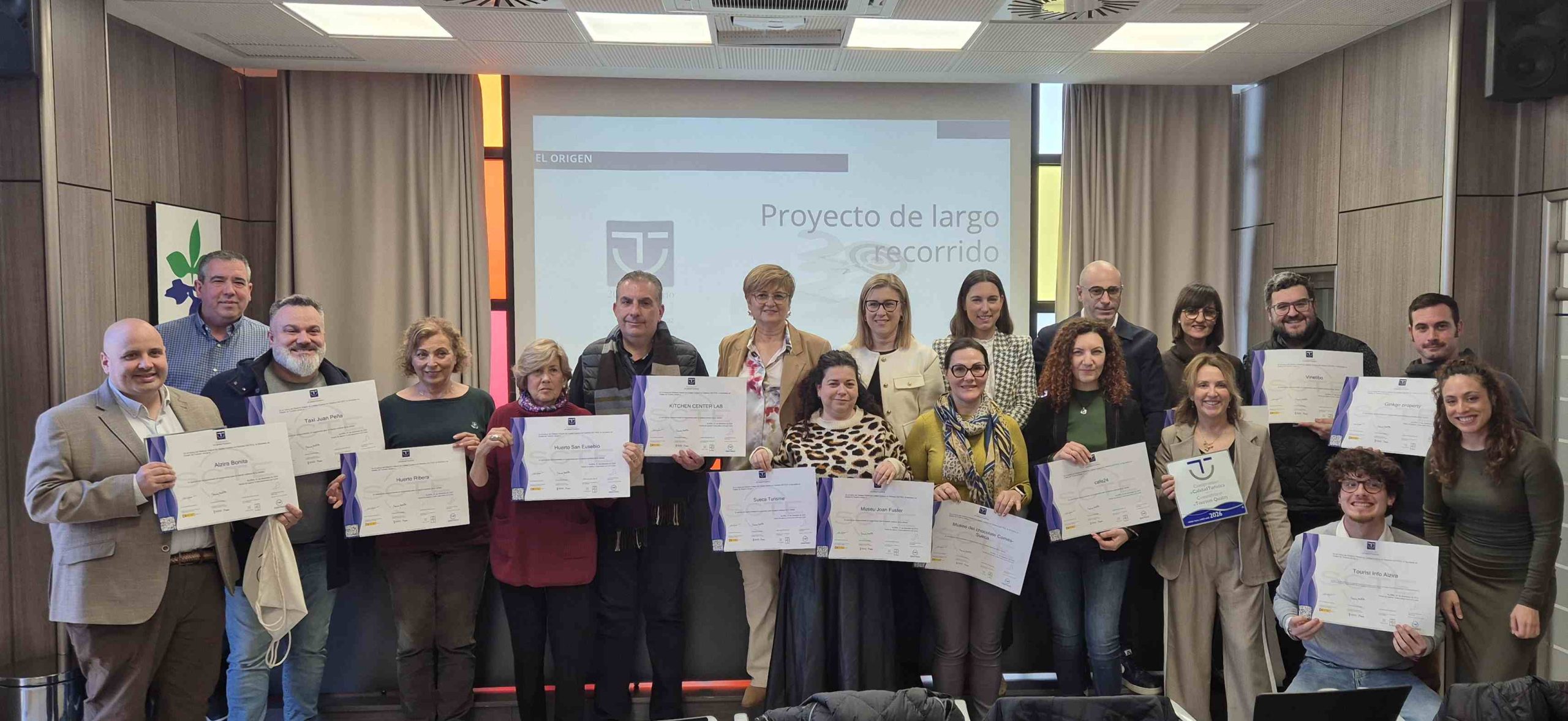 El Área de Turismo del Consorci de la Ribera organiza una jornada para potenciar el Club de Producto de la Ribera de Xúquer y el acto de entrega de distintivos SICTED