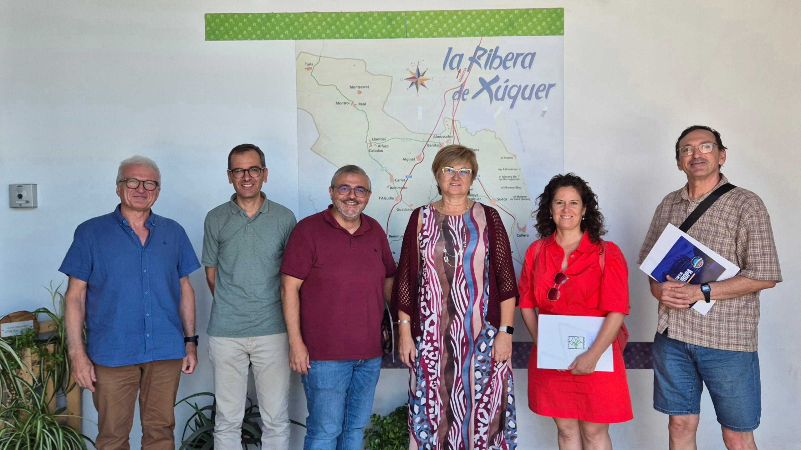 Primera reunión institucional para impulsar un proyecto europeo pionero en la gestión de la Serra de Corbera