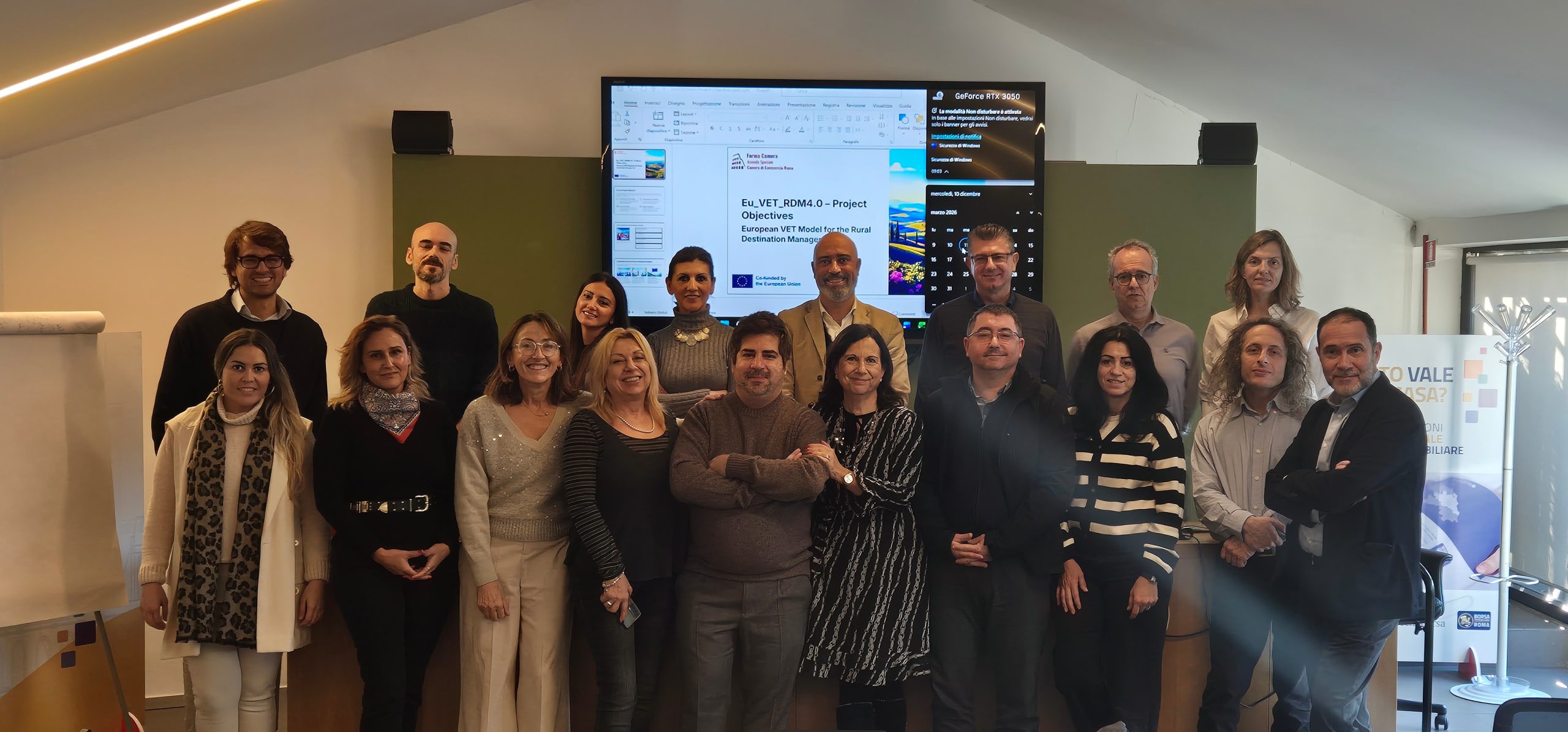 La Mancomunitat de la Ribera Alta participa en el proyecto europeo Eu_VET_RDM4.0 para potenciar el turismo rural
